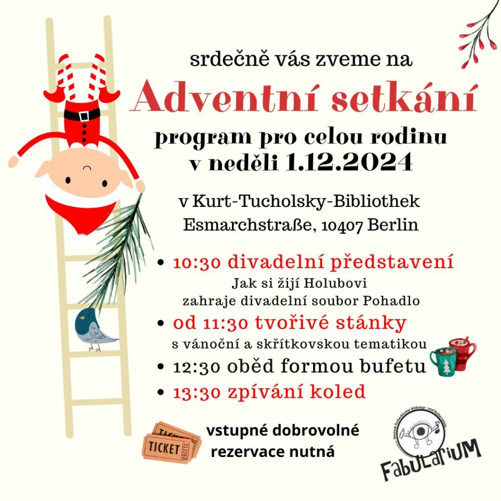 Adventní setkání s divadlem a tvořením